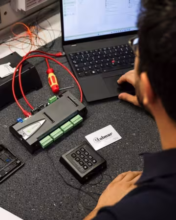 Allset Aalter Golmar IP opener manager 2safe kaartlezer
