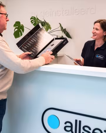 Allset Aalter Advies en ondersteuning showroom