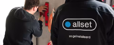 Allset Aalter Support op een bouwwerf