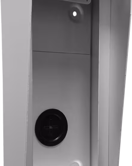 N872/AL opbouwdoos met geïntegreerd regenscherm