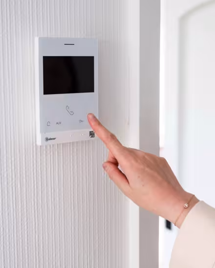 Allset Aalter Golmar videofoon in woning