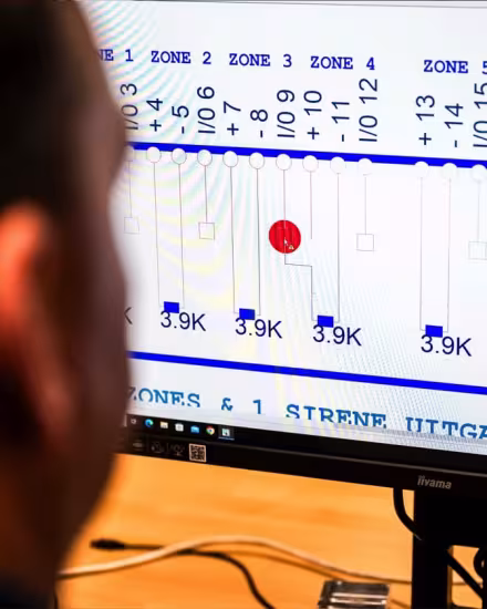 Allset Aalter programmatie van aansluitschema